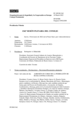 Diario de la 1362ª Sesión plenaria del Consejo Permanente 