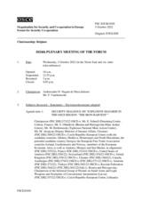 Journal of the 1024th Plenary Meeting of the Forum for Security Co-operation