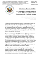 Statement by the Delegation of the United States of America in response to the address by the Co-Chairs of the Geneva International Discussions