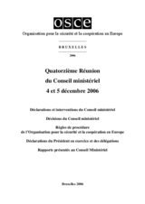 Brussels Ministerial Council Document (fr)