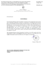 Response by the Delegation of Andorra to the Questionnaire on Participating States’ Policy and/or National Practices and Procedures for the Export of Conventional Arms and Related Technology