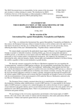 Statement by the Swedish EU Presidency on the International Day against Homophobia, Biphobia, Intersexphobia and Transphobia, observed on 17 May 2023