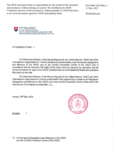 Response by the Delegation of Slovakia to the Questionnaire on Anti-Personnel Mines and Explosive Remnants of War