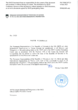 Response by the Delegation of Slovenia to the Questionnaire on Anti-Personnel Mines and Explosive Remnants of War