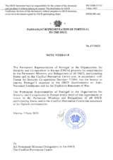 Response by the Delegation of Portugal to the Questionnaire on Anti-Personnel Mines and Explosive Remnants of War