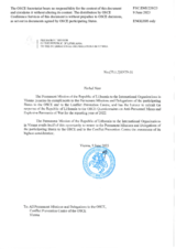 Response by the Delegation of Lithuania to the Questionnaire on Anti-Personnel Mines and Explosive Remnants of War