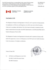 Response by the Delegation of Canada to the Questionnaire on Anti-Personnel Mines and Explosive Remnants of War