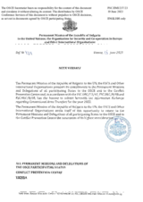 Information Exchange by the Delegation of Bulgaria on Conventional Arms Transfer