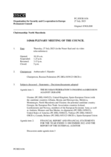 Journal of the 1436th Plenary Meeting of the Permanent Council