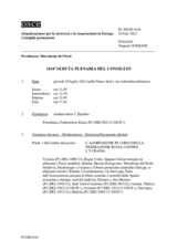 Giornale della 1434a Seduta plenaria del Consiglio permanente