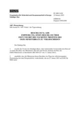 Beschluss Nr. 1458 des Ständigen Rates