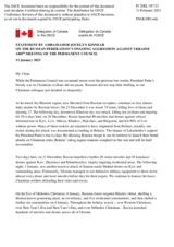 Statement by the Delegation of Canada on the Russian Federation’s ongoing aggression against Ukraine