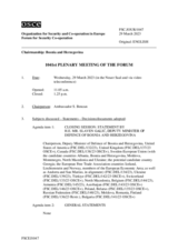 Journal of the 1041st Plenary Meeting of the Forum for Security Co-operation