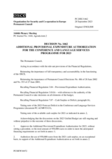 Permanent Council Decision No. 1462