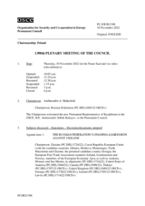 Journal of the 1398th Plenary Meeting of the Permanent Council