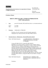 Giornale della 1403a Seduta speciale del Consiglio permanente