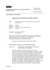 Journal of the 1438th Plenary Meeting of the Permanent Council