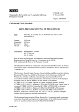 Journal of the 1447th Plenary Meeting of the Permanent Council