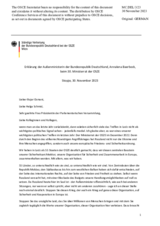 Statement by H.E. Ms. Annalena Baerbock, Federal Minister for Foreign Affairs