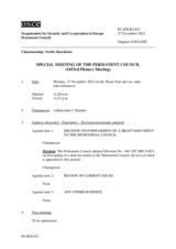 Journal of the 1453rd Special Plenary Meeting of the Permanent Council