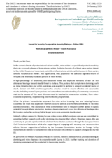Statement by the Delegation of Ireland on Humanitarian Mine Action – Victim Assistance