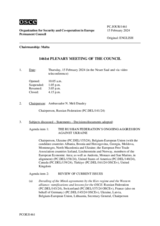 Journal of the 1461st Plenary Meeting of the Permanent Council