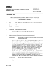 Journal of the 1458th Special Plenary Meeting of the Permanent Council