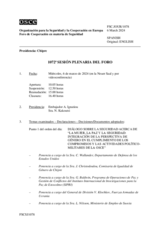 Diario de la 1072ª Sesión plenaria del Foro de Cooperación en materia de Seguridad