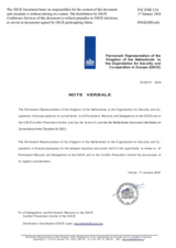 Information Exchange by the Delegation of the Netherlands on Conventional Arms Transfer