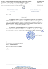 Information Exchange by the Delegation of Greece on Conventional Arms Transfer