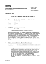 Journal of the 1473rd Plenary Meeting of the Permanent Council