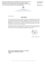 Response by the Delegation of Andorra to the Questionnaire on Anti-Personnel Mines and Explosive Remnants of War