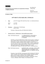 Giornale della 1475a Seduta plenaria del Consiglio permanente