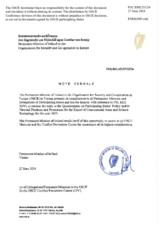 Response by the Delegation of Ireland to the Questionnaire on Participating States’ Policy and/or National Practices and Procedures for the Export of Conventional Arms and Related Technology
