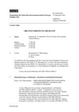 Journal der 1488. Plenarsitzung des Ständigen Rates 