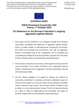 Statement by the Hungarian EU Presidency on the Russian Federation’s ongoing aggression against Ukraine