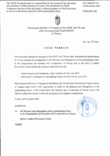 Response by the Delegation of Hungary to the Questionnaire on Participating States’ Policy and/or National Practices and Procedures for the Export of Conventional Arms and Related Technology