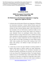 Statement by the Hungarian EU Presidency on the Russian Federation’s ongoing aggression against Ukraine