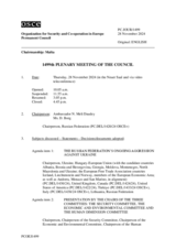 Journal of the 1499th Plenary Meeting of the Permanent Council