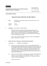 Journal of the 1093rd Plenary Meeting of the Forum for Security Co-operation