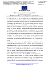 Statement by the Hungarian EU Presidency on the Russian war of aggression against Ukraine