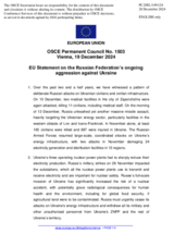 Statement by the Hungarian EU Presidency on the Russian Federation’s ongoing aggression against Ukraine