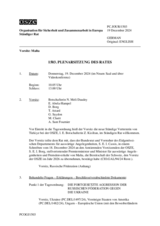 Journal der 1503. Plenarsitzung des Ständigen Rates 