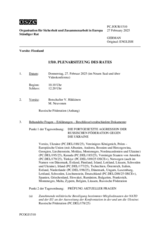 Journal der 1510. Plenarsitzung des Ständigen Rates 