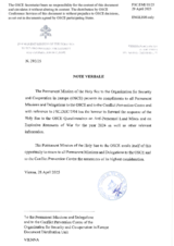 Response by the Delegation of the Holy See to the Questionnaire on Anti-Personnel Mines and Explosive Remnants of War
