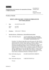 Giornale della 1513a Seduta speciale del Consiglio permanente