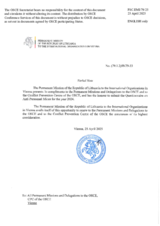 Response by the Delegation of Lithuania to the Questionnaire on Anti-Personnel Mines and Explosive Remnants of War