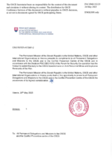 Response by the Delegation of Slovakia to the Questionnaire on Anti-Personnel Mines and Explosive Remnants of War