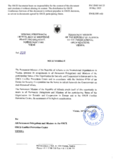 Response by the Delegation of Albania to the Questionnaire on Anti-Personnel Mines and Explosive Remnants of War
