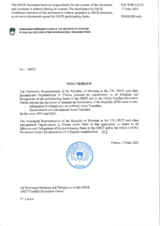 Response by the Delegation of Slovenia to the Questionnaire on Participating States’ Policy and/or National Practices and Procedures for the Export of Conventional Arms and Related Technology